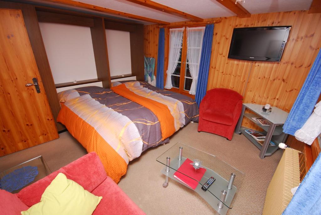 Chalet Alpenruh Saas-Fee Bilik gambar