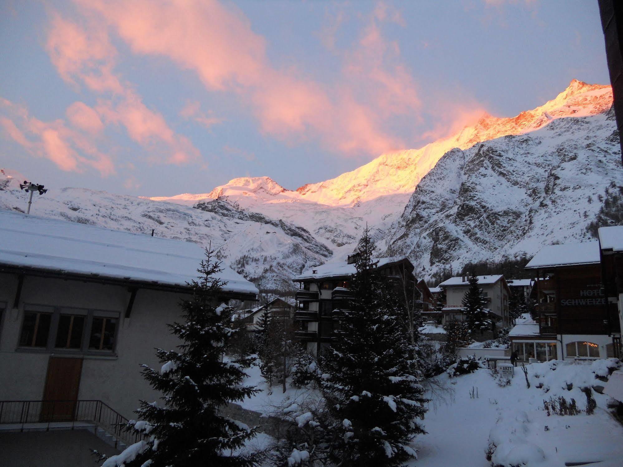 Chalet Alpenruh Saas-Fee Luaran gambar